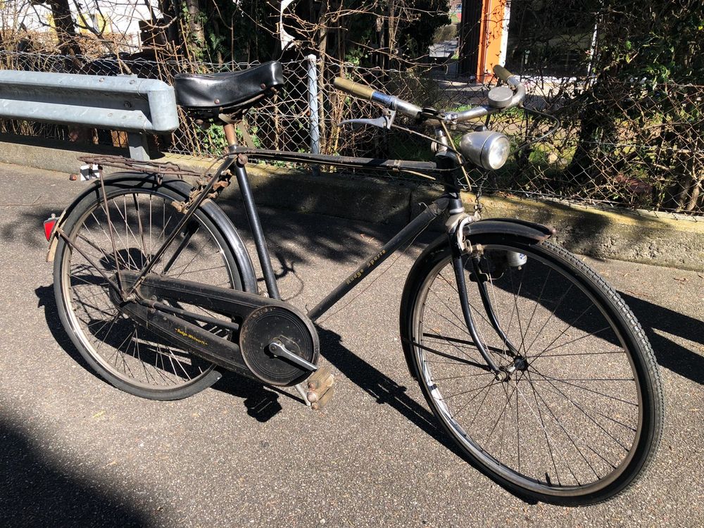 Selle De Vélo Ancienne Rudge - Vintage - Dans Son Jus - À Restaurer