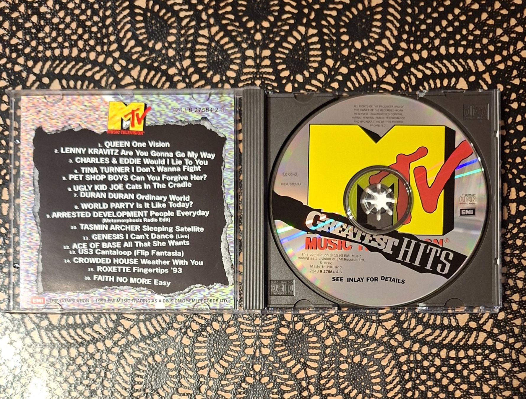 CD: MTV Greatest Hits, Pop & Rock Compilation 1993 – Usato da Schönenberg TG venduto da Gregolino76 2