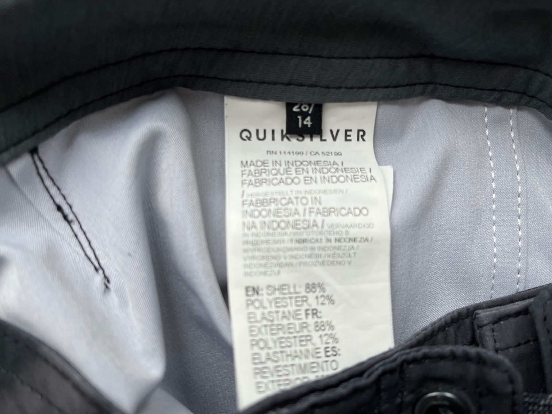 Quiksilver Costumi da bagno: Short de bain noir Quiksilver – Nuovo e nell'imballaggio originale da Court venduto da Style_ambre 4