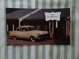 Ansichtskarte ungelaufen 1953 Ford Mainline - M126