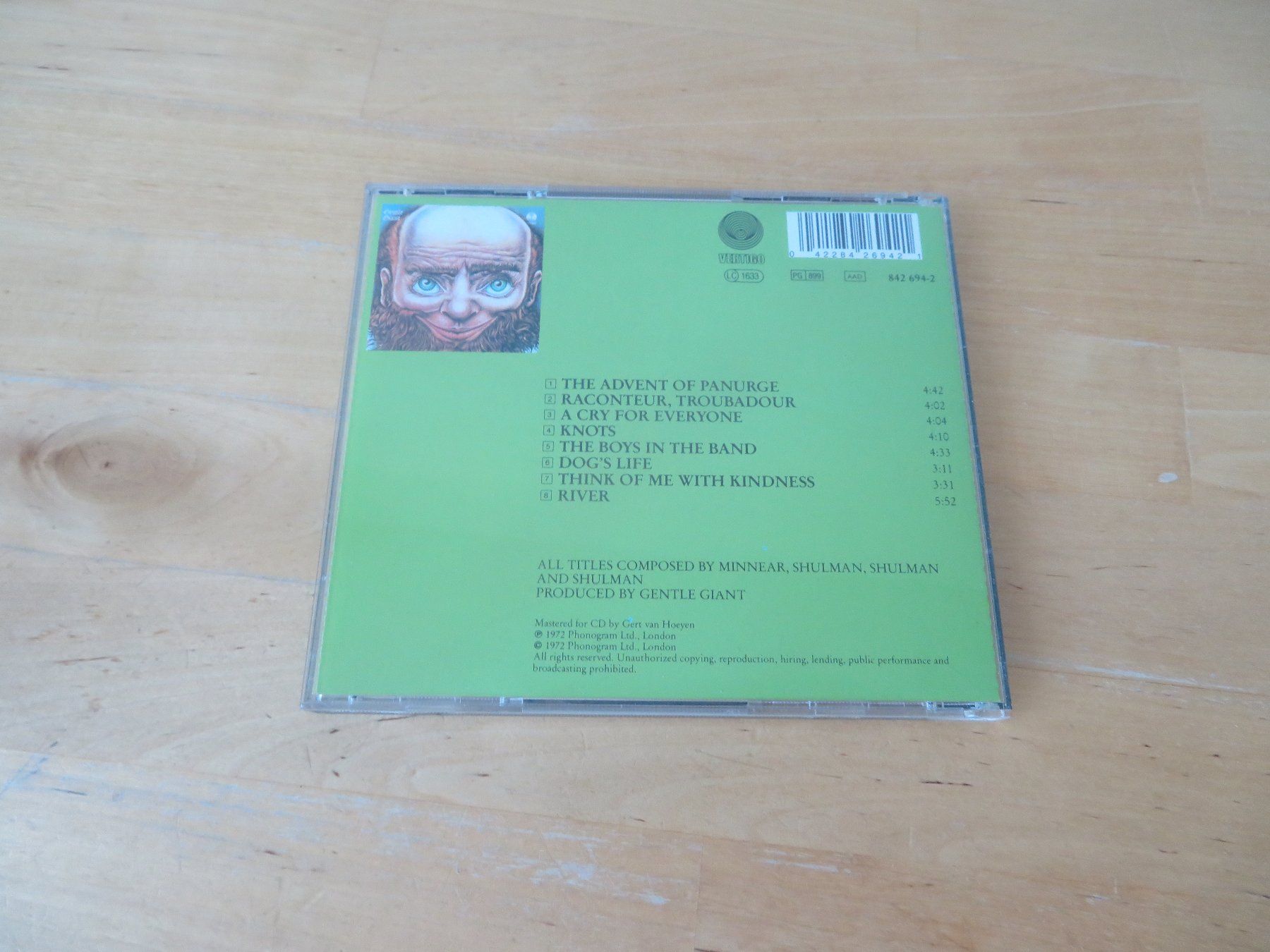 CDs: GENTLE GIANT "Octopus" – D'occasion à zürich par Goldimmund 2