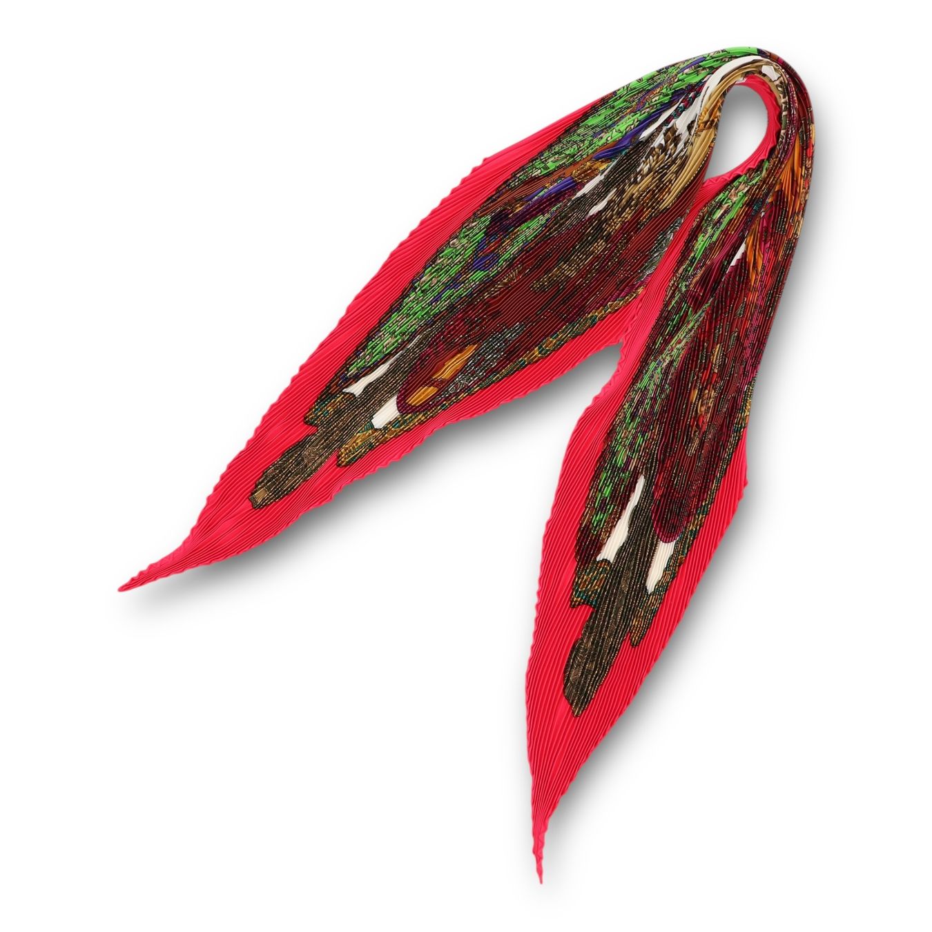 Hermès Foulard & Sciarpe: Hermès Plissé "Art des Steppes" – Usato da Binningen venduto da Designerlabels 7