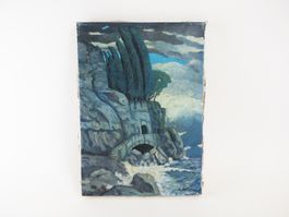 Ein originales Acrylgemälde, signiert A. Aebi 1938
