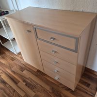 Kommode Holzoptik mit Schubladen gebrauchter Zustan