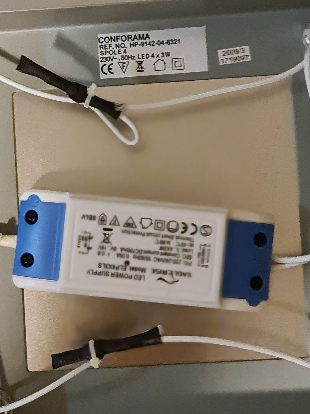 Conforama Lampadari & plafoniere: Deckenleuchte, 4-flammig, modern aus Conforama  – Usato da Thun venduto da erh_fs86 2
