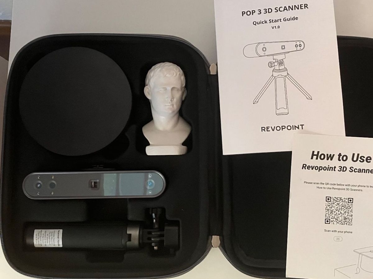 Scanner: Revopoint POP 3 3D Scanner, Advanced-Package – Usato da Henggart venduto da iTuRi65 1