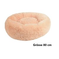 Hundebett Katzenbett Haustierbett 80 cm - Aprikose