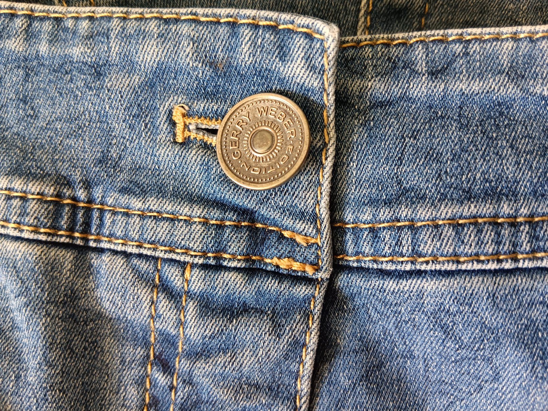 Gerry Weber Gonne: GERRY WEBER Jupe en jeans bleue taille 38 CH – Usato da Cossonay-Ville venduto da Les_1001_perles 7