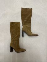 Kniehohe Wildlederstiefel Gr.38