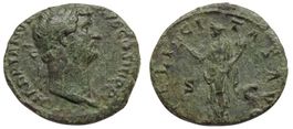 HADRIAN bronze as