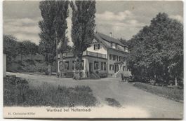 WARTBAD bei Neftenbach BE 1910 Restaurant