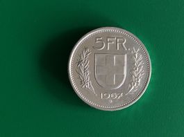 5 francs  1967  Très Belle