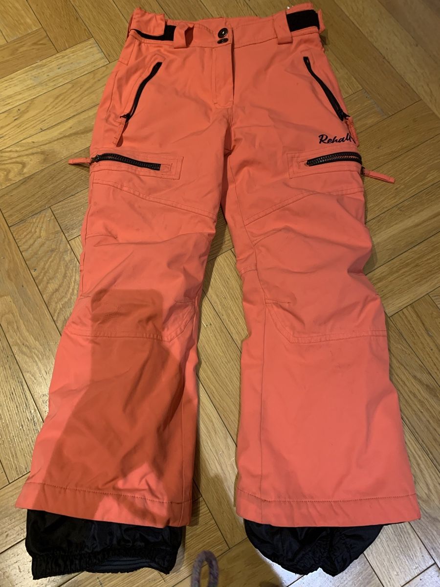 Pantaloni: Rehall Skihose, Orange, 140 – Usato da Zürich venduto da baby0022 1