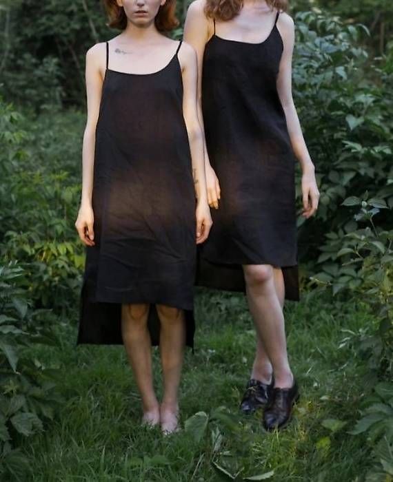 Kleider: Leinen Kleid S/M – Neu (gemäss Beschreibung) aus Worb von jun_fj8w