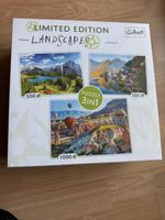 Limited Edition Landschafts-Puzzle 3-in-1 500/500/1000 Teil