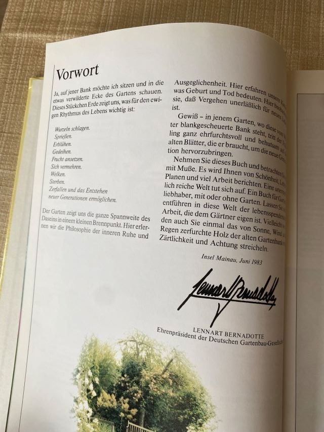 Libri: Mein Garten von John Brookes Stuttgart 1983 – Usato da Diessenhofen venduto da Albin00 2