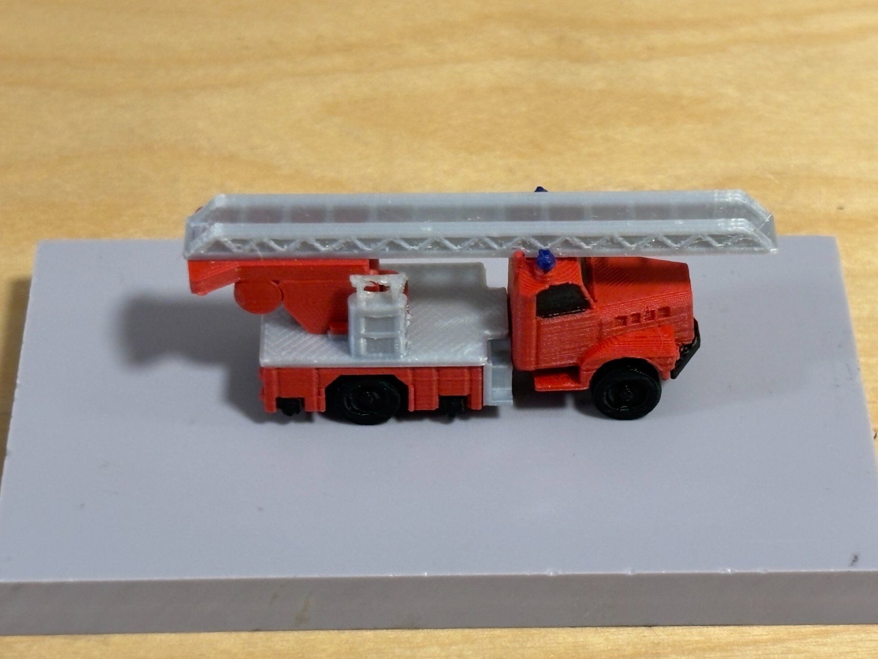 Modellini di ferrovie: Klassische Oldtimer Drehleiter 1:160 3D-Druck – Nuovo (secondo la descrizione) da Bülach venduto da h0slotch 4