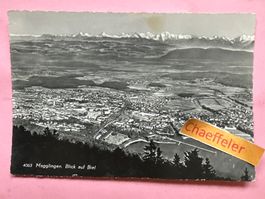 1956  4063 Magglinhen. Blick auf Biel