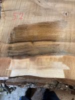 Nussbaum Nr. 52, 54mm Klotzbretter Tischplatten Ofentrocken
