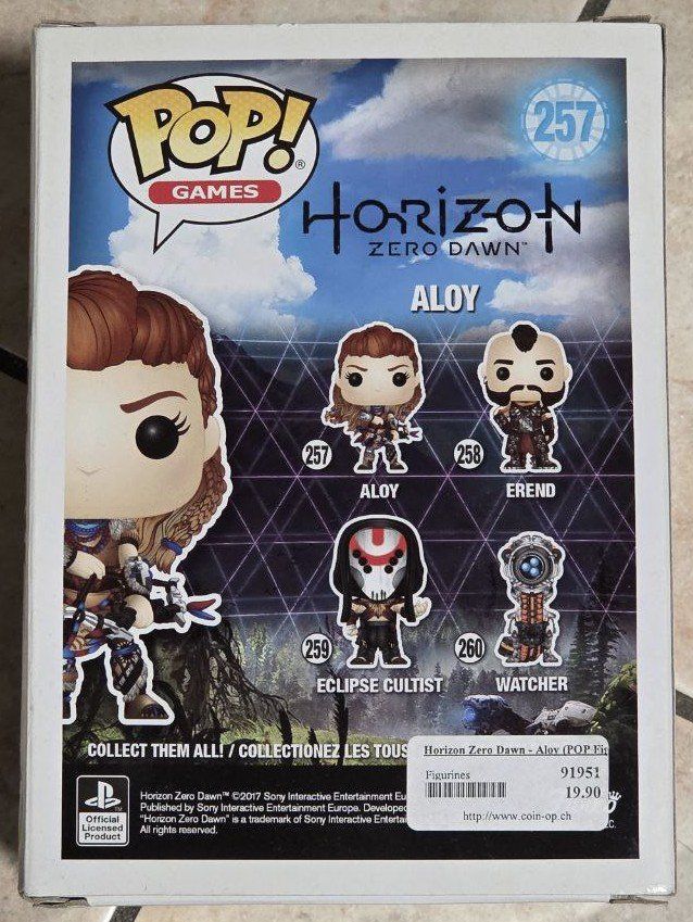 Funko Figuren: Funko Pop Horizon Zero Dawn #257 Aloy VAULTED – Neu (gemäss Beschreibung) aus Figino von Dylan.Mezza 2
