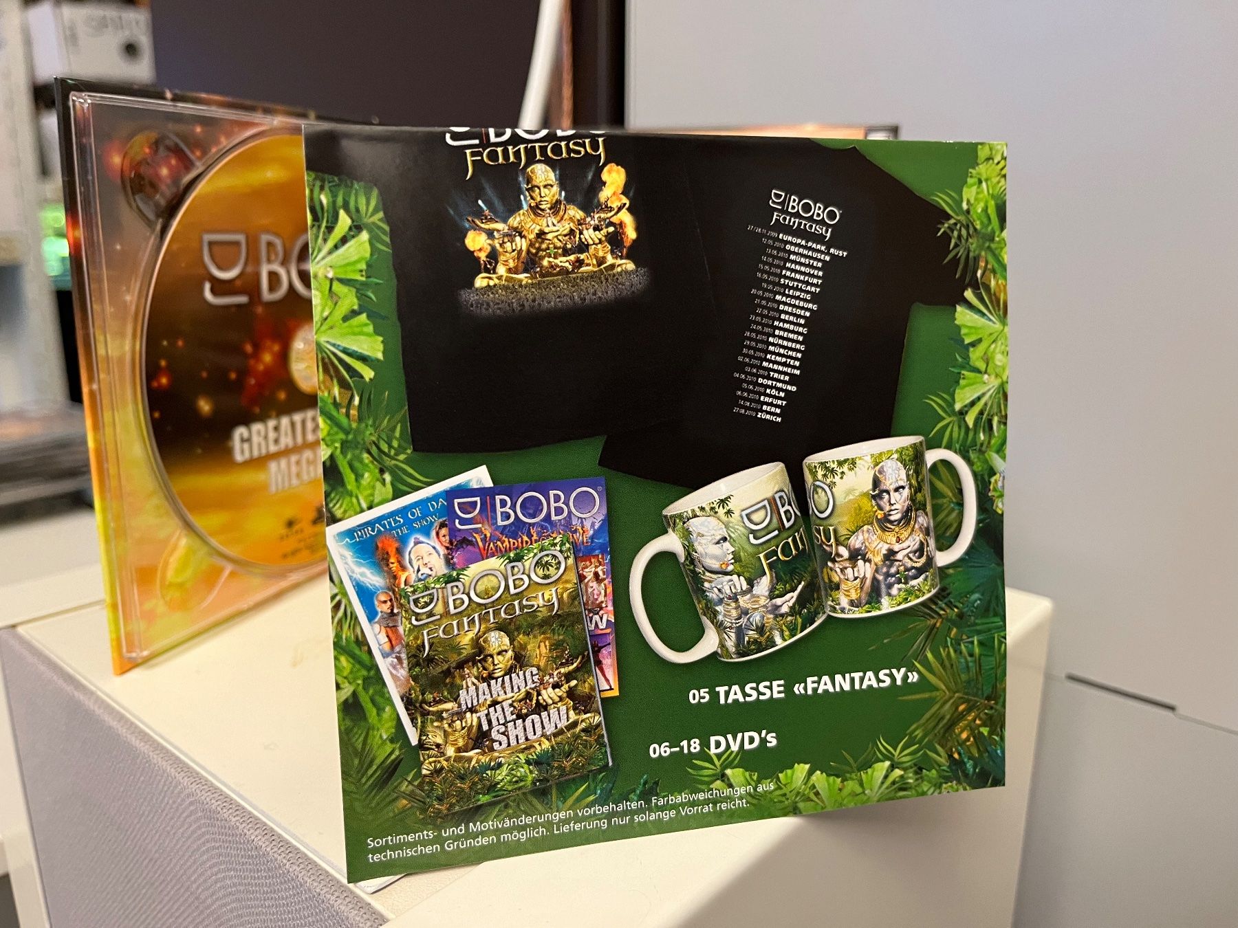 CD: DJ BoBo - Fantasy - HA11C – Nuovo (secondo la descrizione) da Küsnacht ZH venduto da hardcore.earth 3