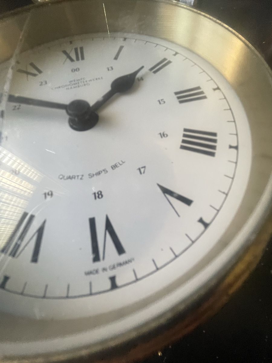 Orologi: Schiffsuhr Wempe Chronometer Quartz Hamburg – Usato da Altnau venduto da LinaAuktion 3