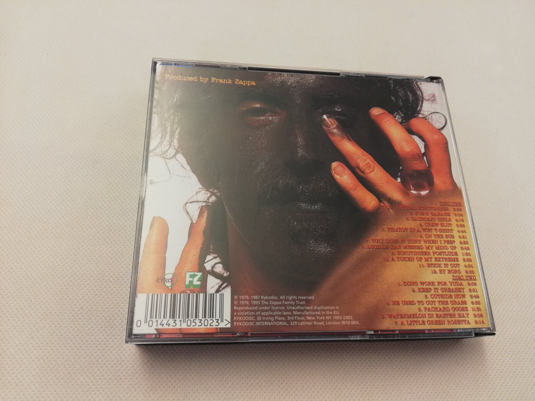 CD: JOE'S GARAGE - ACTS I, II % III – Usato da Bern venduto da Vinylsound.ch 1