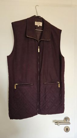 Gilet marrone scuro Newport tg. 38/40 poliestere