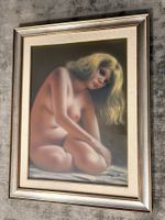 69cmbreit x89cm hoch Öl Gemälde La bionda