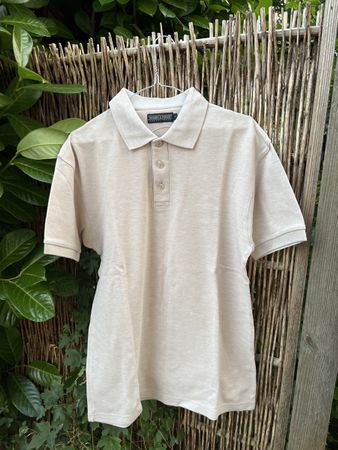 Warren & Parker Polo Shirt Beige, Grösse S - Top Zustand!