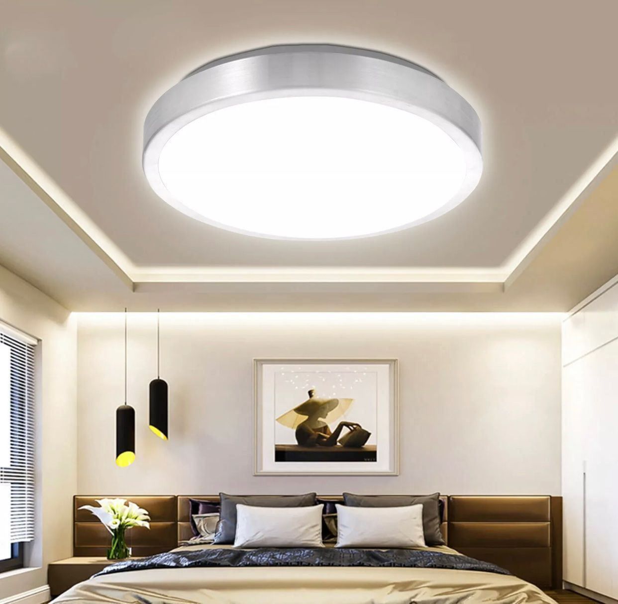 Lampade: +24W LED Deckenleuchte mit Bewegungsmeld – Nuovo e nell'imballaggio originale da Amriswil venduto da JaJa-Express 3