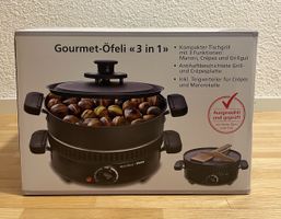 Betty Bossi Gourmet Ofen 3 in 1, Marroni, Crepes, Grill NEU!