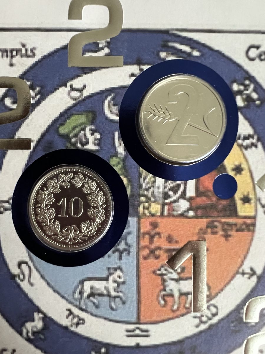 Toutes les monnaies: Schweizer Numisbrief von 2012  – D'occasion à Braunau par Desil2511 4