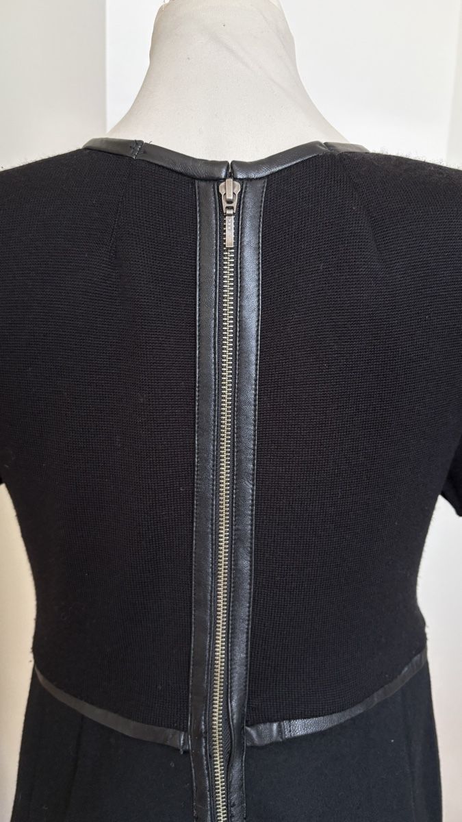 Vestiti: Winter Wolle schwarz Kleid kurzarm M 38 40 Strickpulli – Usato da Rheinfelden venduto da nad_6hrl 3