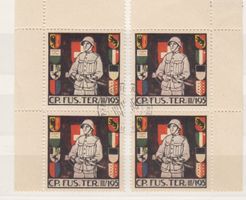 Lot timbres militaires