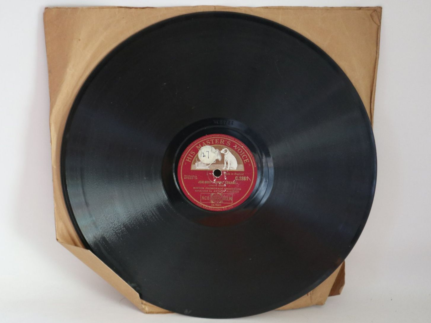Vinyles: Schellack Boston Promenade Orch. Jealousy Tango – D'occasion à Eschenbach SG par Astalavista