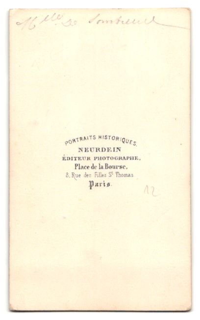 Fotografie & Manifesti: Fotografie Neurdein, Paris, Comtesse Mar – Usato da Berlin venduto da bartko-reher 1
