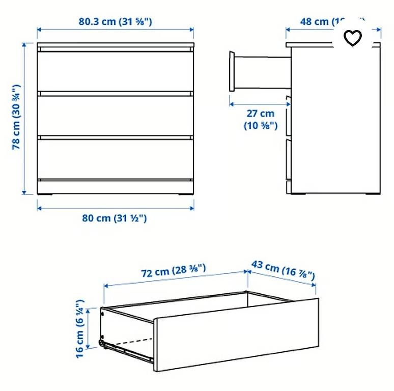 Kommoden: Commode moderne noir - 2 unités disponibles – Gebraucht aus Lausanne von ela_l2jq 3