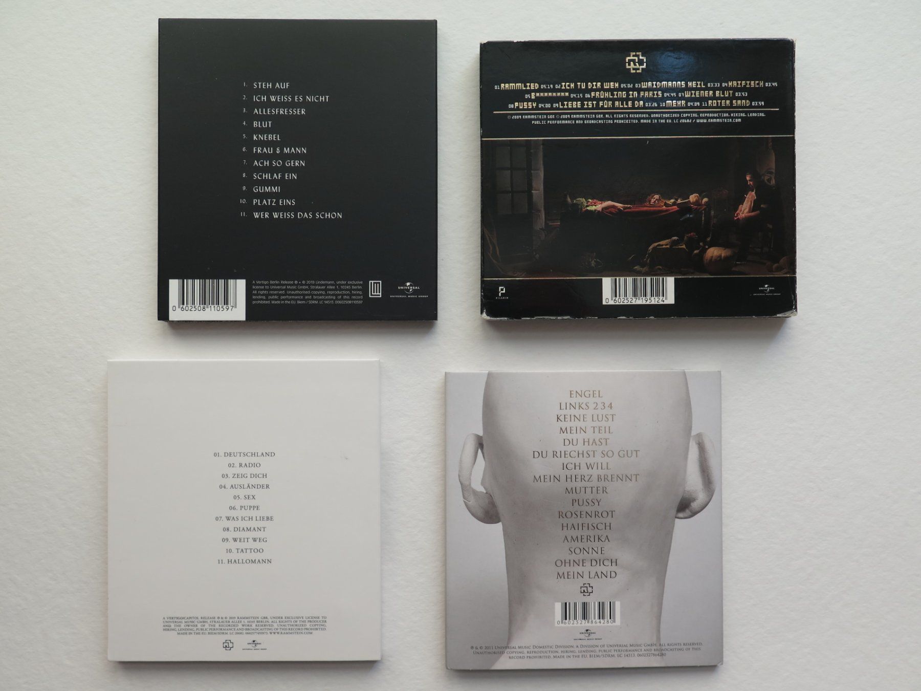 CD: Rammstein/Lindemann CD Sammlung – Usato da Buchs AG venduto da mr_steed 1