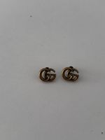 Gucci Ohrstecker GG Logo goldfarben guter Zustand