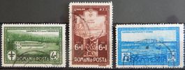 Rumänien Kat. 446-448 gest. 1932