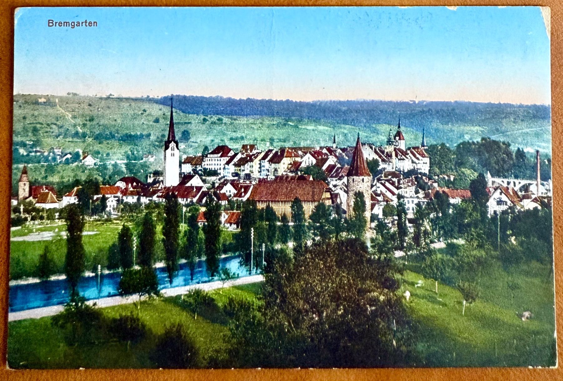 Cartoline postali: Bremgarten - 1936 – Usato da Lutry venduto da Ediego