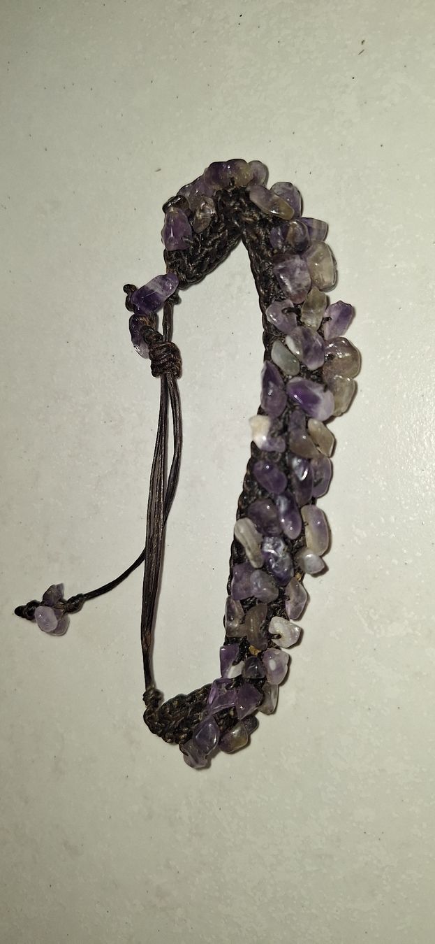 Bracelets: Armband mit kleinen Amethysten – D'occasion à Lupfig par Nanda89