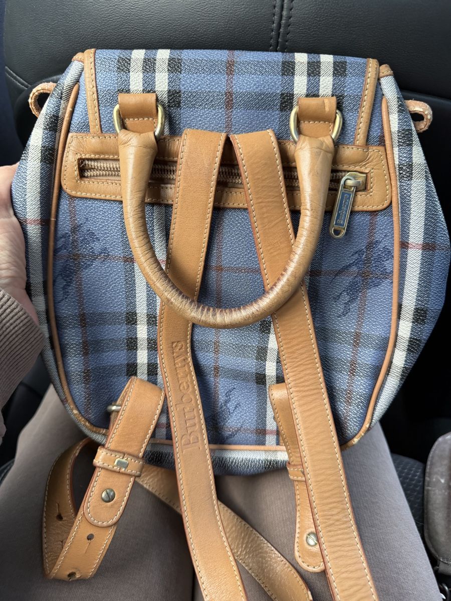 Burberry Zaini: Vintage Burberry backpack – Usato da Schaffhausen venduto da Nadiuna 1