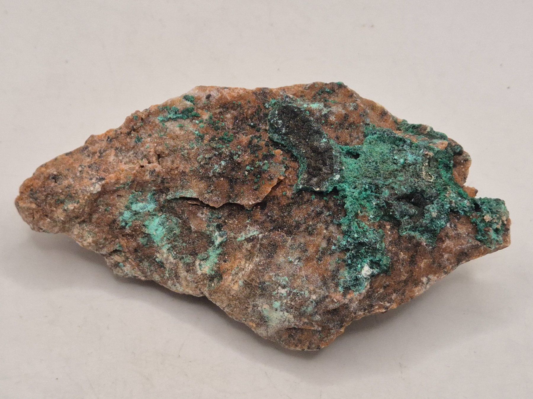 Minerali & Pietre curative: Pseudomalachit; Kitwe, Sambia (126) – Nuovo e nell'imballaggio originale da Winterthur venduto da LukasMineralienOase 1