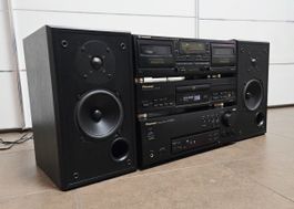Pioneer Hi-Fi Komplettanlage + Lautsprecher + Fernbedienung