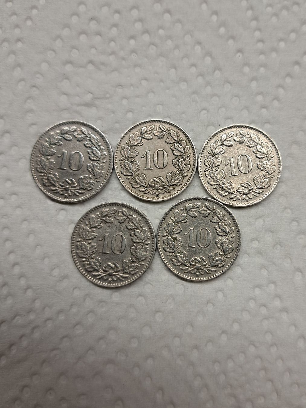 Tutti le monete: 5 10 Räppler 1938-1964 – Usato da Chur venduto da linda-schlitzohr