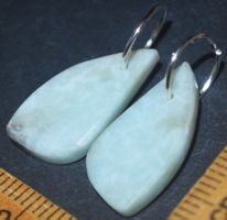 Anhänger Set L-1797 – 1 Paar Larimar