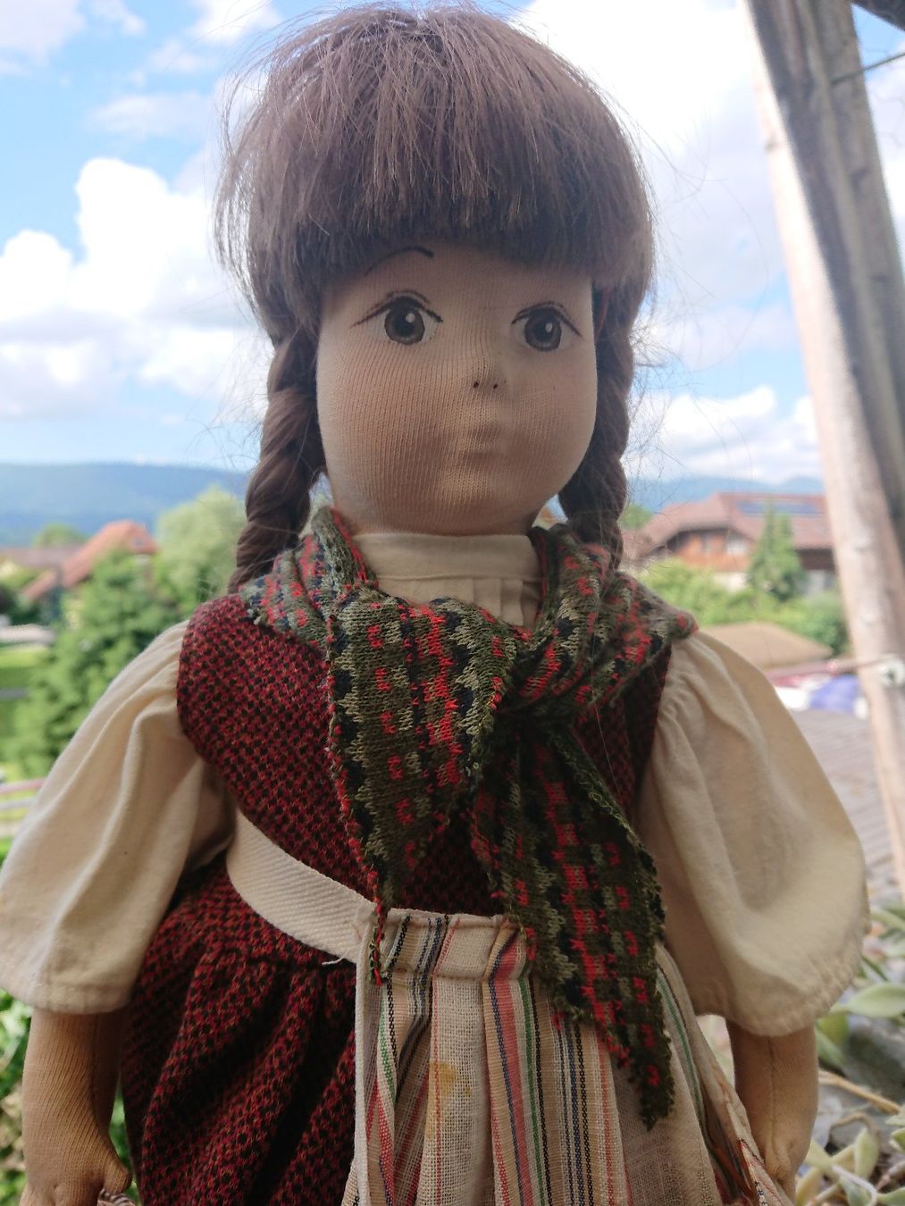 Bambole: Antike Stoffpuppen, Handarbeit – Usato da Büren an der Aare venduto da creazioneshop 3