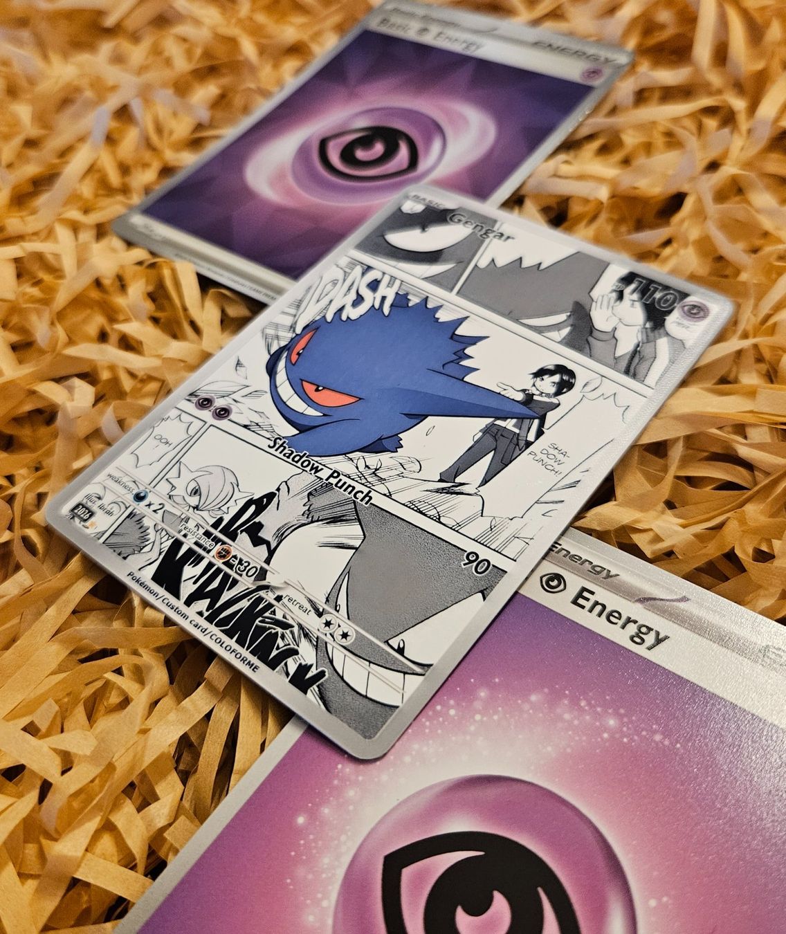 Pokémon Carte collezionabili: Gengar Custom Card – Nuovo (secondo la descrizione) da Yverdon-les-Bains venduto da sen_dh25 1